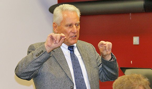 Jahr 2016 - Sicherheitstag bei SCHWARZE mit Kripobeamten Jürgen Franckenstein