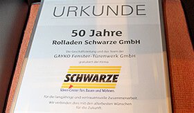 SCHWARZE 50. Jubiläumsfeier